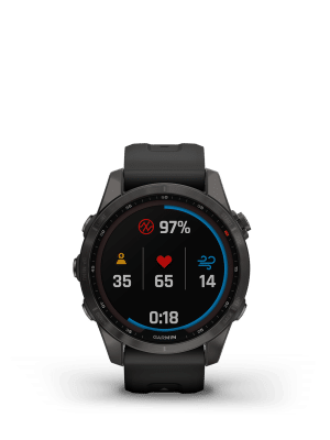 Garmin Fenix 7S Sapphire Solar - 010-02539-25