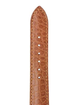 Rochet Luxe «Boca» Lys Brun Alligator Skinnreim
