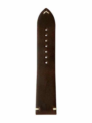 Rochet Vintage «Tulsa» Brun Nubuck Skinnreim