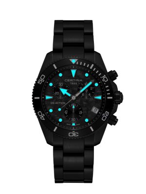 Alternative view of Certina DS Action Karbon Chrono 42mm - C048.417.33.201.00