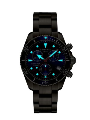Alternative view of Certina DS Action Titanium Chrono 42mm - C048.417.44.041.00