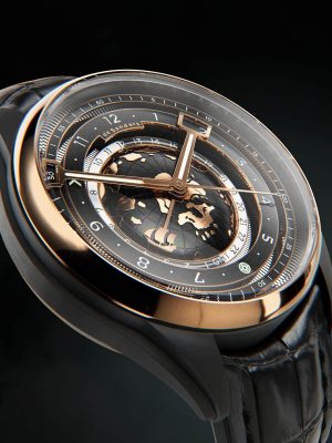 DeSanders Voyage GMT Black Pearl