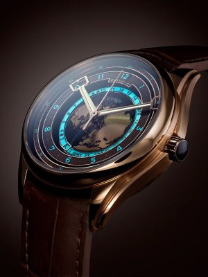 Alternative view of DeSanders Voyage GMT Rosegold