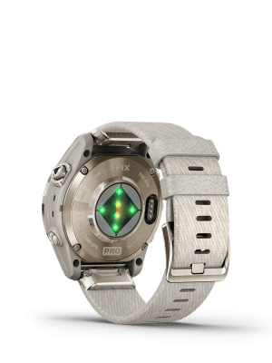 Garmin epix Pro (Gen 2) – Sapphire Edition 42mm, Soft Gold, Nylon - Bilde 8