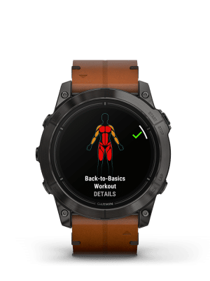 Garmin epix Pro (Gen 2) – Sapphire Edition 51mm, Carbon Gray, Leather - Bilde 3
