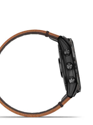 Garmin epix Pro (Gen 2) – Sapphire Edition 51mm, Carbon Gray, Leather - Bilde 10