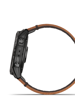 Garmin epix Pro (Gen 2) – Sapphire Edition 51mm, Carbon Gray, Leather - Bilde 12