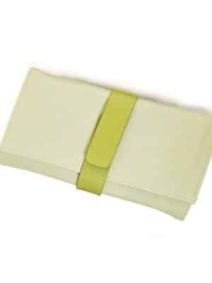 Leanschi jewellery travel pouch/green