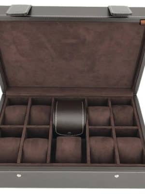 Leanschi 10 slot box/brown