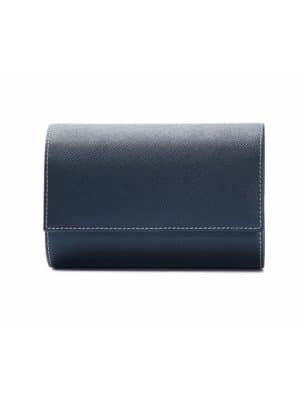 Leanschi 2 watch roll/blue leather