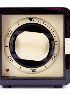Leanschi Single watchwinder | Sport Edition Black & Ivory - Bilde 2