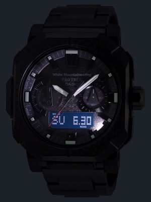 Casio Pro Trek White Mountaineering® 46mm - PRW-B1000WM-1ER - Bilde 4