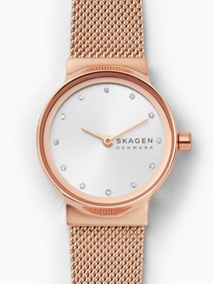 Skagen Freja Lille Rose Gold-Tone Steel Mesh Watch - SKW2665 - Bilde 2