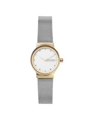 Skagen Freja Lille Two-Tone Steel Mesh Watch - SKW2666