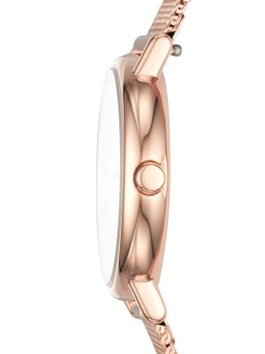 Skagen Signatur Lille Slim Rose Gold-Tone Steel Mesh Watch - SKW2694 - Bilde 2