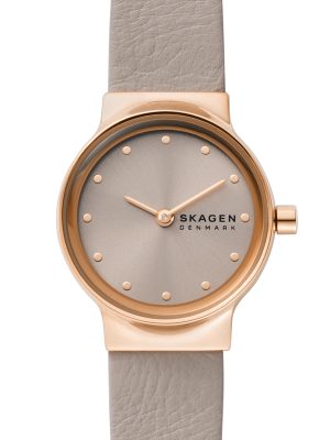 Skagen Freja Lille Two-Hand Greystone Lite Leather Watch - SKW3005 - Bilde 2