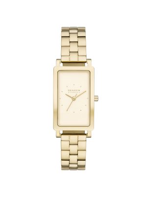 Skagen Hagen Lille Three-Hand Gold Stainless Steel Tank Watch - SKW3098