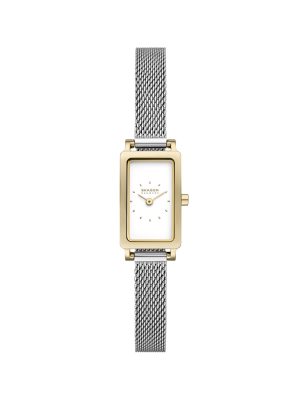 Skagen Hagen Micro Two-Hand Silver Stainless Steel Watch - SKW3147