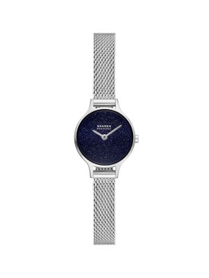 Skagen Anita Micro Two-Hand Silver Stainless Steel Watch - SKW3172