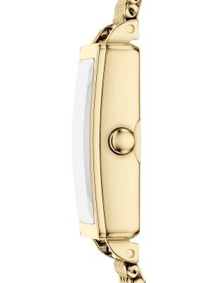 Alternative view of Skagen Hagen Micro Two-Hand Gold-Tone Stainless Steel Watch - SKW3186