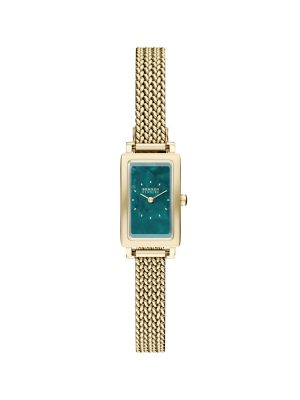 Skagen Hagen Micro Two-Hand Gold-Tone Stainless Steel Watch - SKW3186