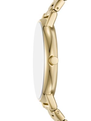 Skagen Signatur Three-Hand Gold Stainless Steel Watch - SKW6945 - Bilde 2