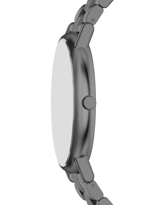 Alternative view of Skagen Signatur Three-Hand Gunmetal Stainless Steel Watch - SKW6951