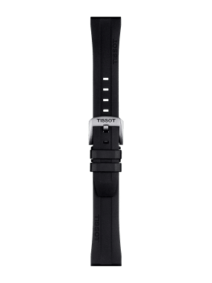 Tissot Official Black Rubber Strap 20MM - Bilde 2
