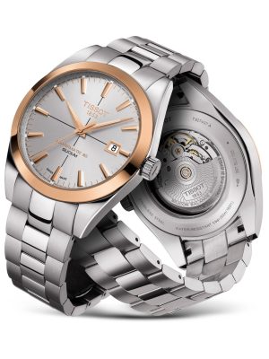 Tissot Gentleman Powermatic 80 Silicium 18K Gold Bezel - T927.407.41.031.00 - Bilde 3