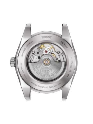 Alternative view of Tissot Gentleman Powermatic 80 Silicium 18K Gold Bezel - T927.407.46.061.01