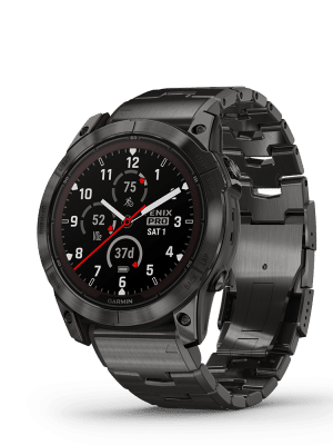 Garmin fēnix 7X Pro – Sapphire Solar Edition, Carbon Gray, Metal band - Bilde 5