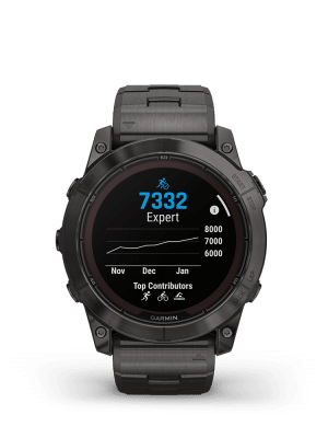 Garmin fēnix 7X Pro – Sapphire Solar Edition, Carbon Gray, Metal band - Bilde 6
