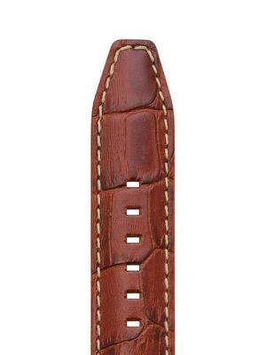 Rochet Sport Luxe «Indiana» Lys Brun Vanntett Alligator Decor Skinnreim