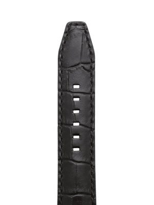 Rochet Sport Luxe «Indiana» Sort/Sort Vanntett Alligator Decor Skinnreim
