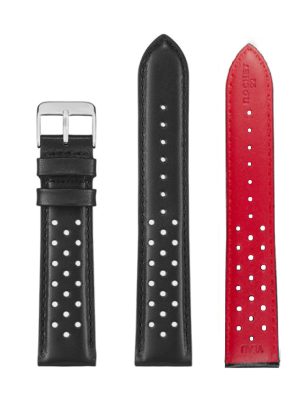 Rochet Aquabracelet «San Marino» Sort Vanntett Skinnreim